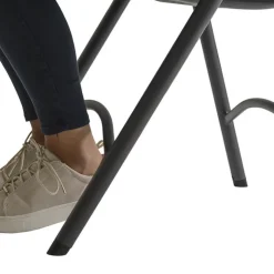 Chaise De Cuisine*NormanChaise pliante en polyéthylène gris foncé