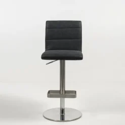 Tabouret Snack (assise +/- 65 Cm)|Tabouret De Bar (assise +/- 80 Cm)*NouméaTabouret réglable en hauteur pied métal et coque rembourrée