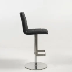 Tabouret Snack (assise +/- 65 Cm)|Tabouret De Bar (assise +/- 80 Cm)*NouméaTabouret réglable en hauteur pied métal et coque rembourrée