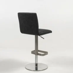 Tabouret Snack (assise +/- 65 Cm)|Tabouret De Bar (assise +/- 80 Cm)*NouméaTabouret réglable en hauteur pied métal et coque rembourrée