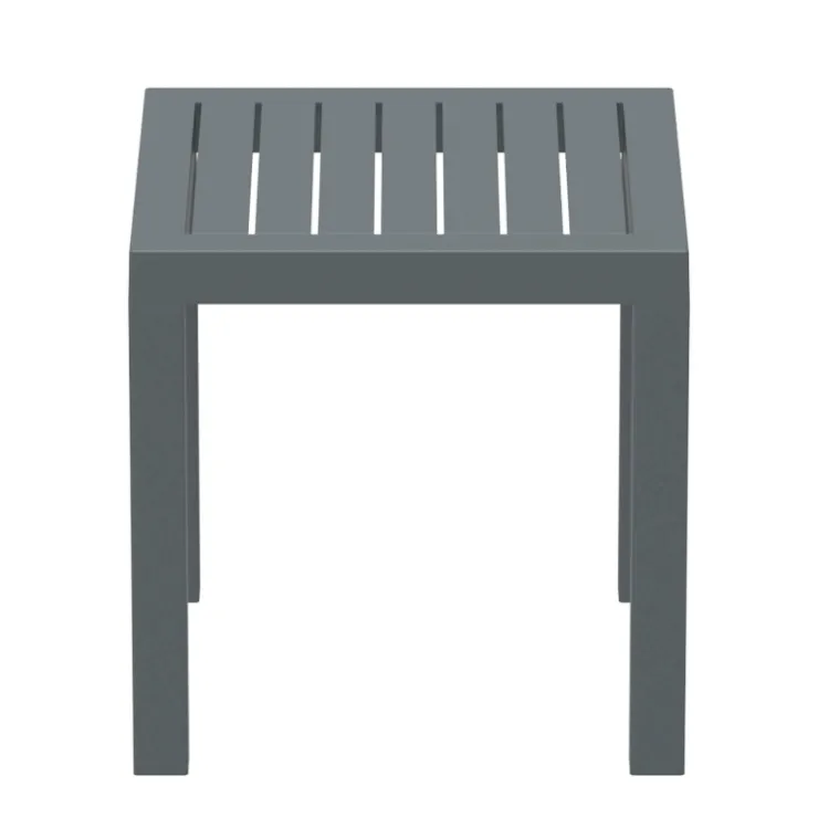 Table De Jardin*Ocean Side Table basse d’appoint carrée en résine pour jardin
