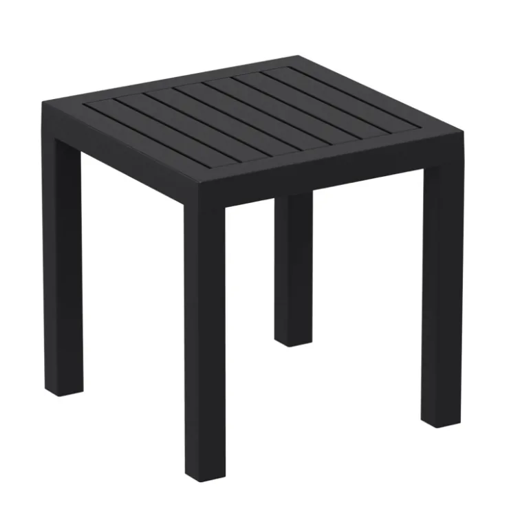 Table De Jardin*Ocean Side Table basse d’appoint carrée en résine pour jardin