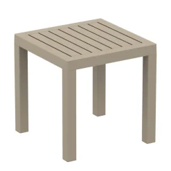 Table De Jardin*Ocean Side Table basse d’appoint carrée en résine pour jardin