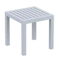 Table De Jardin*Ocean Side Table basse d’appoint carrée en résine pour jardin