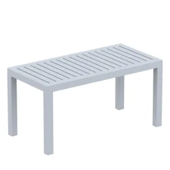 Table De Jardin*Ocean Table basse de jardin en résine rectangulaire