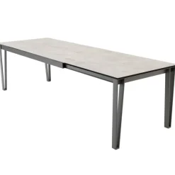 Cancio Table De Salle à Manger*Okaso Table extensible moderne en céramique pieds en épingle
