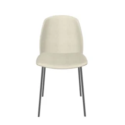 Perfecta Chaise De Salle à Manger|Chaise Salon*Olivia Chaise tendance en tissu et pieds métal