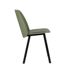 Perfecta Chaise De Cuisine|Chaise De Salle à Manger*Olivia Chaise tendance rembourrée en simili avec pieds en métal