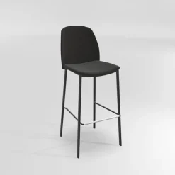 Perfecta Tabouret De Bar (assise +/- 80 Cm)*Olivia Tabouret de bar en tissu avec pieds métal