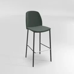 Perfecta Tabouret De Bar (assise +/- 80 Cm)*Olivia Tabouret de bar en tissu avec pieds métal