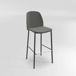 Perfecta Tabouret De Bar (assise +/- 80 Cm)*Olivia Tabouret de bar en tissu avec pieds métal