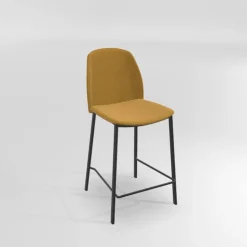 Perfecta Tabouret Snack (assise +/- 65 Cm)|Tabouret De Bar (assise +/- 80 Cm)*Olivia Tabouret snack moderne en tissu