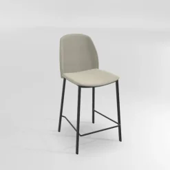Perfecta Tabouret Snack (assise +/- 65 Cm)|Tabouret De Bar (assise +/- 80 Cm)*Olivia Tabouret snack moderne en tissu