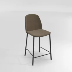 Perfecta Tabouret Snack (assise +/- 65 Cm)|Tabouret De Bar (assise +/- 80 Cm)*Olivia Tabouret snack moderne en tissu