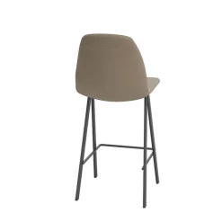 Perfecta Tabouret Snack (assise +/- 65 Cm)|Tabouret De Bar (assise +/- 80 Cm)*Ona Tabouret moderne rembourré en simili hauteur snack