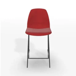 Perfecta Tabouret Snack (assise +/- 65 Cm)|Tabouret De Bar (assise +/- 80 Cm)*Ona Tabouret snack en tissu style moderne