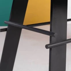 Neoh Table De Salle à Manger*Opale Table design en béton ciré pieds métal made in France
