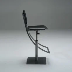 Carrier Tabouret Snack (assise +/- 65 Cm)|Tabouret De Bar (assise +/- 80 Cm)*Ophélie ® Tabouret réglable en métal et croûte de cuir