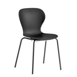 Chaise De Cuisine|Chaise De Salle à Manger*OPS ! Connubia© Chaise italienne empilable en polypropylène avec pieds en métal