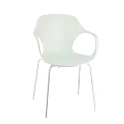 Chaise De Cuisine|Chaise De Salle à Manger*OPS ! Connubia© Fauteuil design italien empilable en polypropylène avec pieds en métal