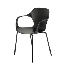 Chaise De Cuisine|Chaise De Salle à Manger*OPS ! Connubia© Fauteuil design italien empilable en polypropylène avec pieds en métal