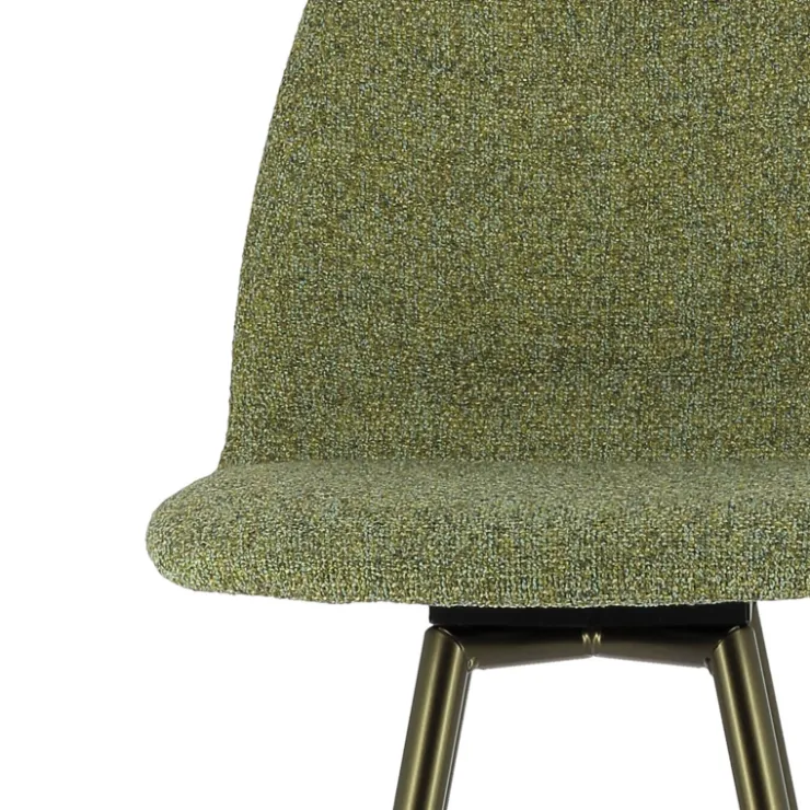 Perfecta Tabouret De Bar (assise +/- 80 Cm)*Osaka Tabouret de bar moderne en tissu et pieds en métal