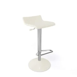 Tabouret Snack (assise +/- 65 Cm)|Tabouret De Bar (assise +/- 80 Cm)*Over T Tabouret moderne réglable en hauteur et tournant sans dossier