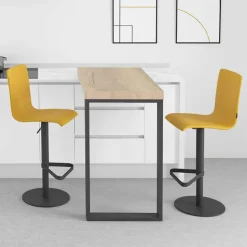 Cancio Tabouret Snack (assise +/- 65 Cm)|Tabouret De Bar (assise +/- 80 Cm)*Palma Tabouret réglable contemporain rembourré