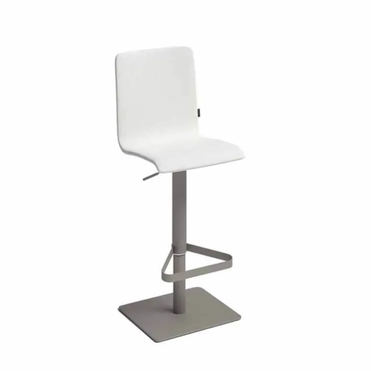 Cancio Tabouret Snack (assise +/- 65 Cm)|Tabouret De Bar (assise +/- 80 Cm)*Palma Tabouret réglable contemporain rembourré