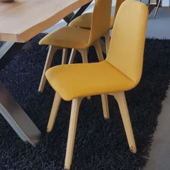 Sessio Chaise De Salle à Manger|Chaise Salon*Pandora Chaise de salle à manger moderne en tissu et bois