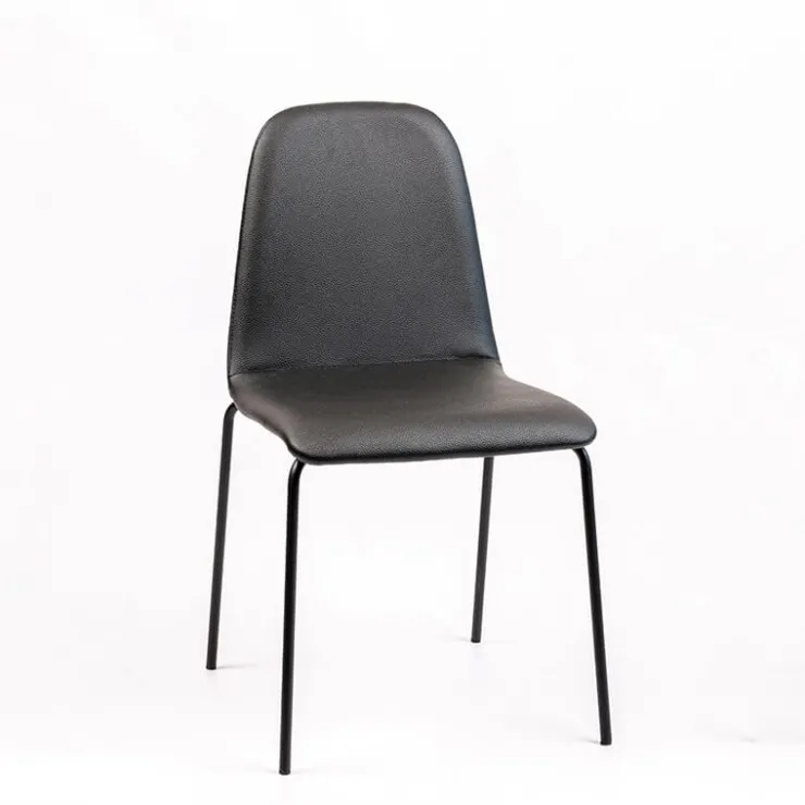 Sessio Chaise De Cuisine|Chaise De Salle à Manger*Pandora Chaise moderne rembourrée avec pieds métal