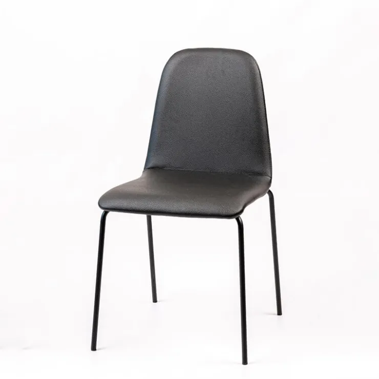 Sessio Chaise De Cuisine|Chaise De Salle à Manger*Pandora Chaise moderne rembourrée avec pieds métal