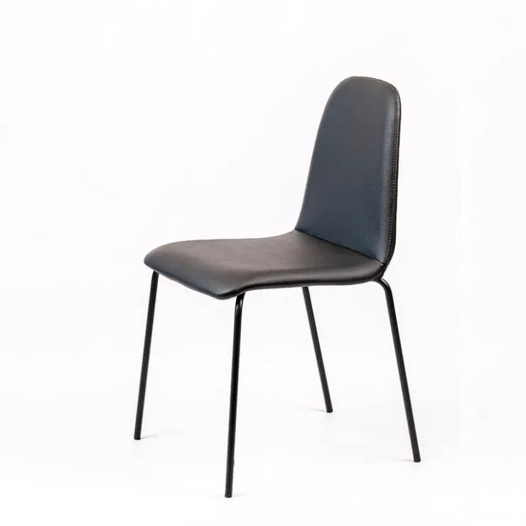 Sessio Chaise De Cuisine|Chaise De Salle à Manger*Pandora Chaise moderne rembourrée avec pieds métal