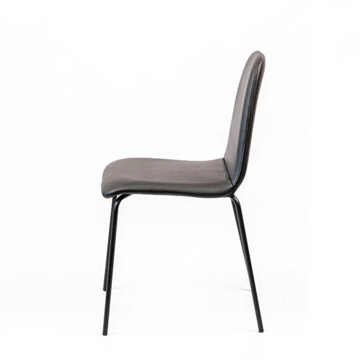 Sessio Chaise De Cuisine|Chaise De Salle à Manger*Pandora Chaise moderne rembourrée avec pieds métal