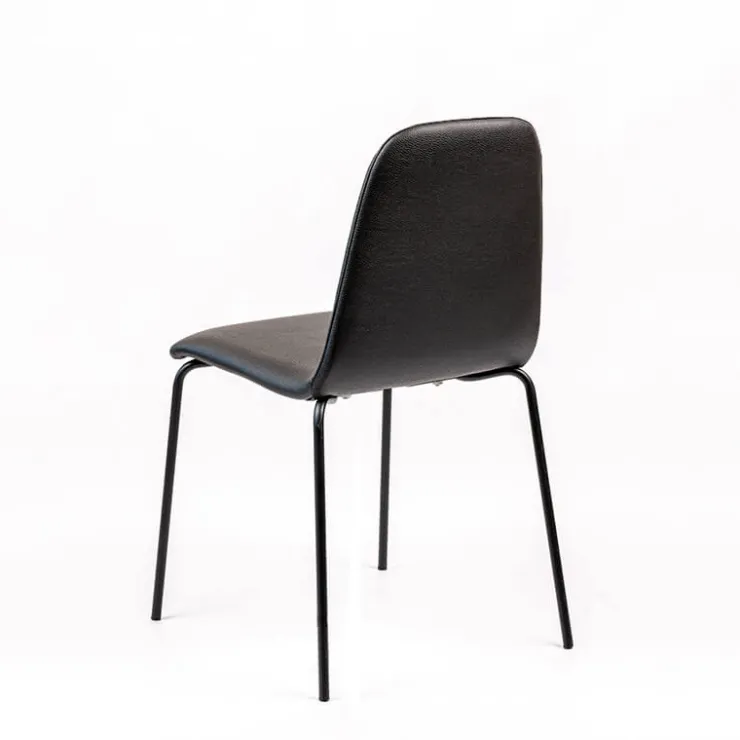 Sessio Chaise De Cuisine|Chaise De Salle à Manger*Pandora Chaise moderne rembourrée avec pieds métal