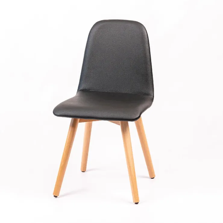 Sessio Chaise De Cuisine|Chaise De Salle à Manger*Pandora Chaise rembourrée avec pieds coniques en bois