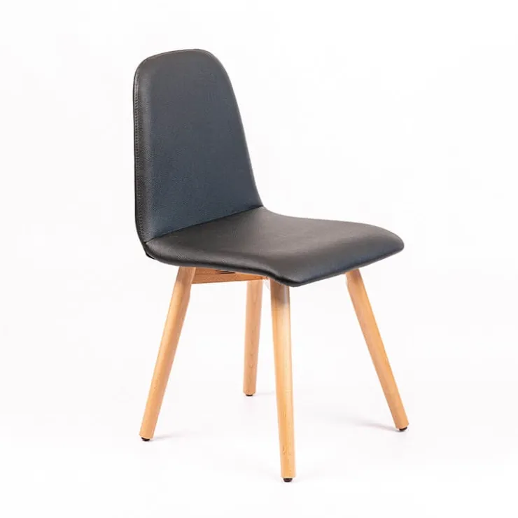 Sessio Chaise De Cuisine|Chaise De Salle à Manger*Pandora Chaise rembourrée avec pieds coniques en bois