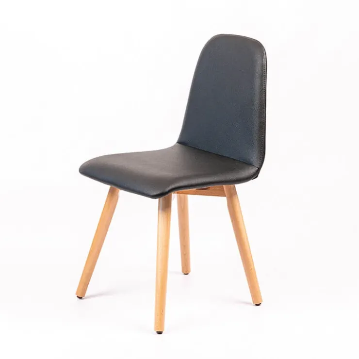 Sessio Chaise De Cuisine|Chaise De Salle à Manger*Pandora Chaise rembourrée avec pieds coniques en bois