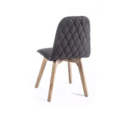 Sessio Chaise De Salle à Manger|Chaise Salon*Pandora diamant Chaise de séjour moderne en tissu dos matelassé