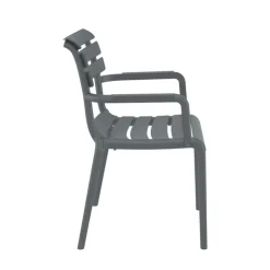 Chaise De Cuisine|Chaise De Salle à Manger*Paris Fauteuil moderne empilable en polypropylène
