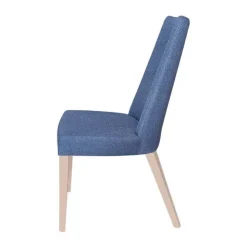 Lujosa Chaise De Salle à Manger|Chaise Salon*Park Chaise contemporaine en tissu et pieds bois