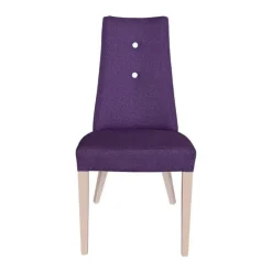 Lujosa Chaise De Salle à Manger|Chaise Salon*Park Chaise contemporaine en tissu et pieds bois