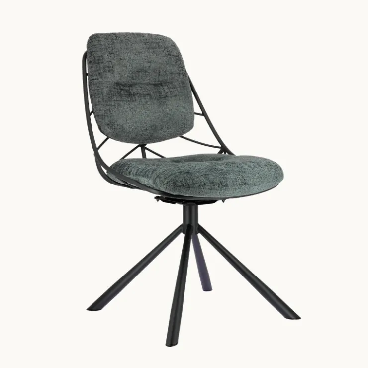 Chaise De Bureau|Chaise De Salle à Manger*PaulineChaise design confortable pivotante en tissu