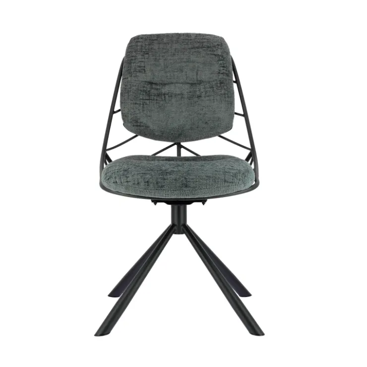 Chaise De Bureau|Chaise De Salle à Manger*PaulineChaise design confortable pivotante en tissu