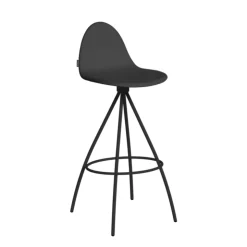Cancio Tabouret Snack (assise +/- 65 Cm)|Tabouret De Bar (assise +/- 80 Cm)*Petris Tabouret haut design en tissu