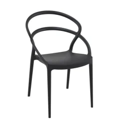 Chaise De Jardin*Pia Chaise de jardin tendance empilable en polypropylène