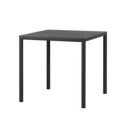 Table De Jardin*Piave Table de jardin carrée en stratifié avec pieds en aluminium