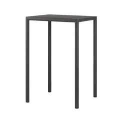 Table De Jardin*Piave Table de jardin carrée en stratifié avec pieds en aluminium