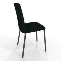 Perfecta Chaise De Cuisine|Chaise De Salle à Manger*Pierrot Chaise intemporelle rembourrée en simili avec pieds en métal