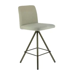 Perfecta Tabouret De Bar (assise +/- 80 Cm)|Tabouret Snack (assise +/- 65 Cm)*Pinot Tabouret snack pivotant en tissu